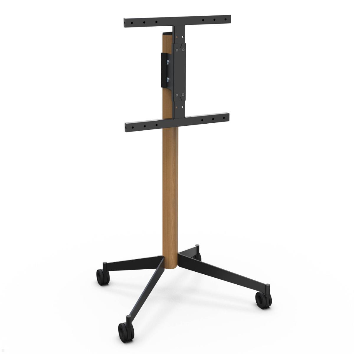 Erard KANA 1200L mobiler TV Ständer 30-55 Zoll, Eiche hell / schwarz Erard KANA 1200L mobiler TV Ständer 30-55 Zoll, Eiche hell / schwarz