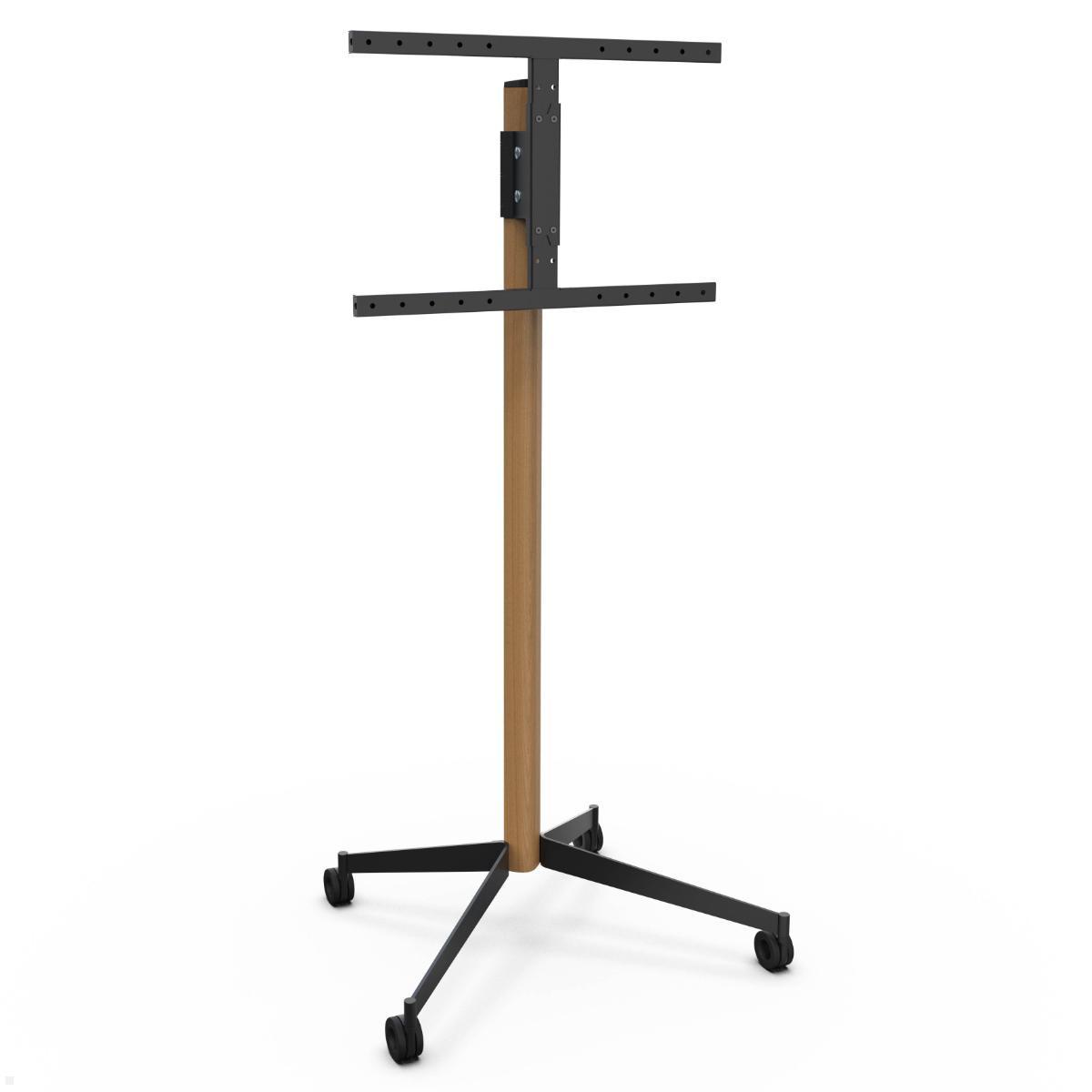 Erard KANA 1600XXL mobiler TV Ständer 40-80 Zoll, Eiche hell / schwarz Erard KANA 1600XXL mobiler TV Ständer 40-80 Zoll, Eiche hell / schwarz
