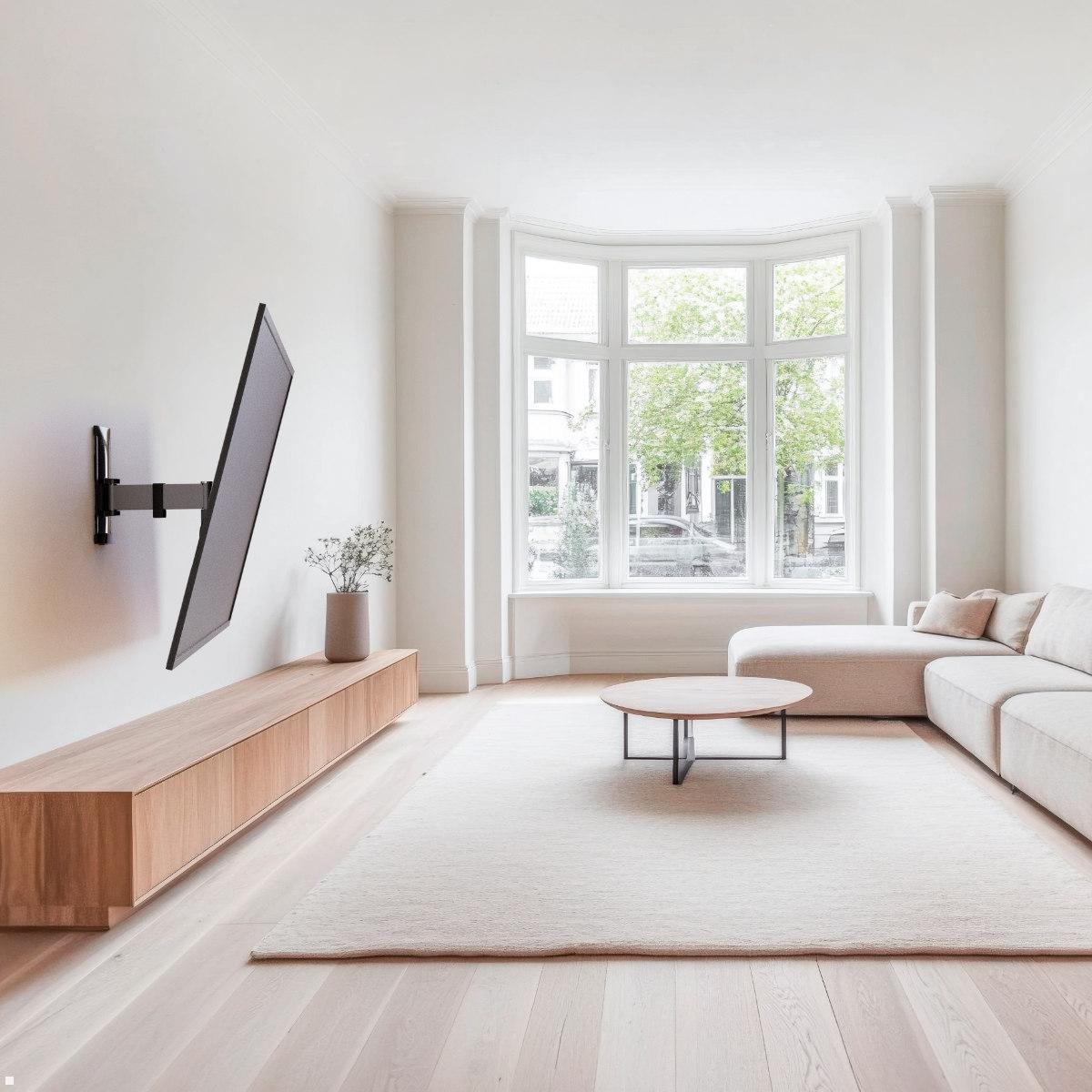 Erard WAM 400TW2 neigbare, schwenkbare TV Wandhalterung 40 - 80 Zoll großer Schwenkbereich