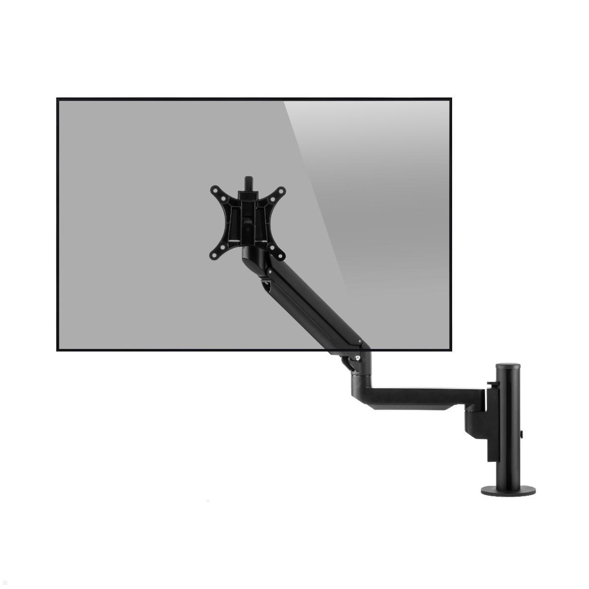 Fellowes Galaxy Single Monitor Tischhalterung mit Klemme, Abbildung mit Monitor