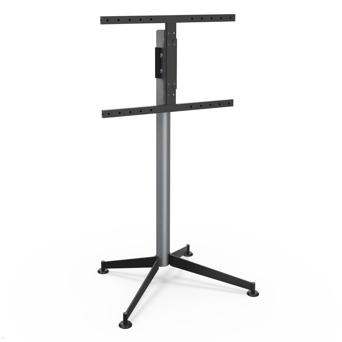 Erard KANA 1400XL mobiler TV Ständer 40-80 Zoll, silber / schwarz, Standfüße Erard KANA 1400XL mobiler TV Ständer 40-80 Zoll, silber / schwarz, Standfüße